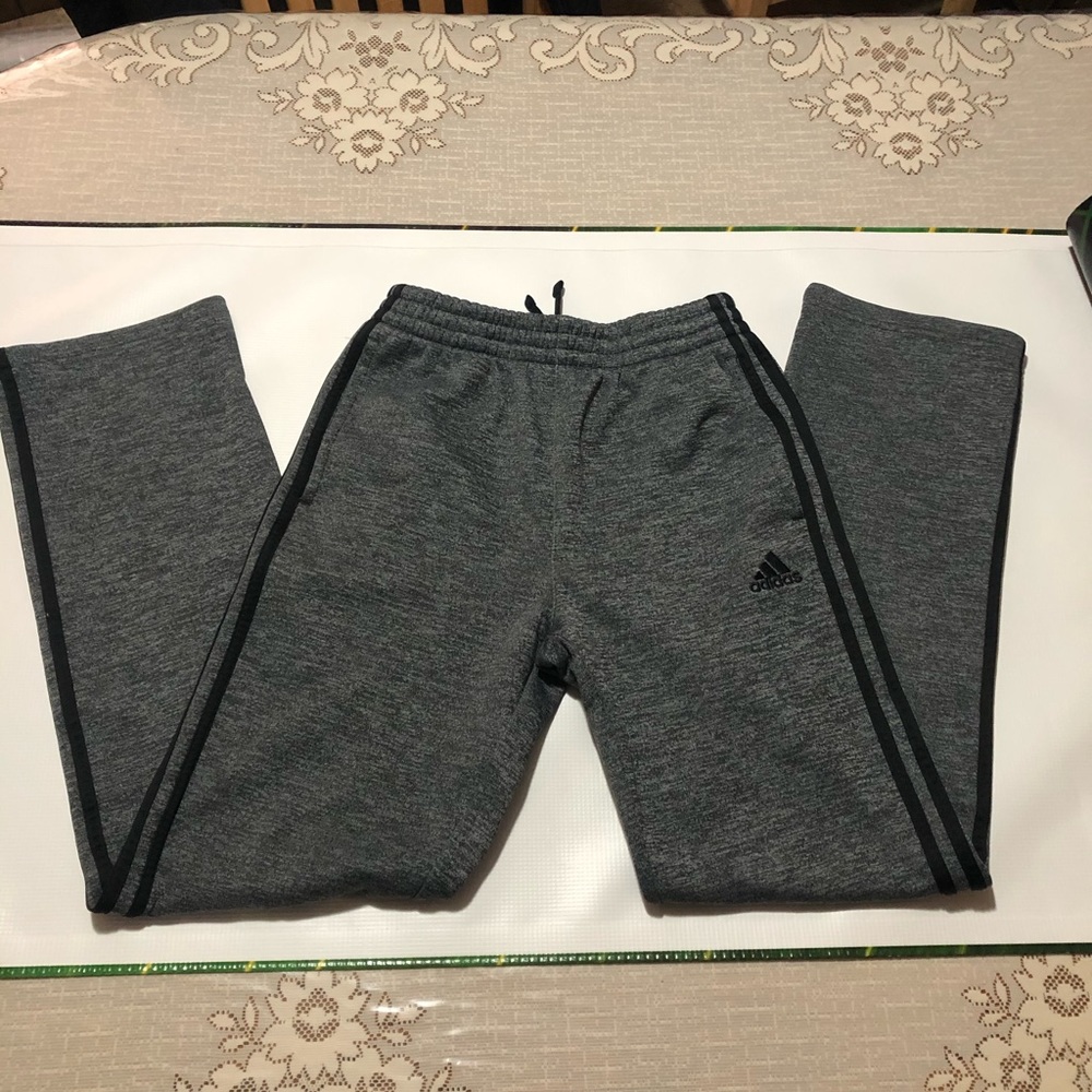 2 pairs of Adidas youth sweatpants